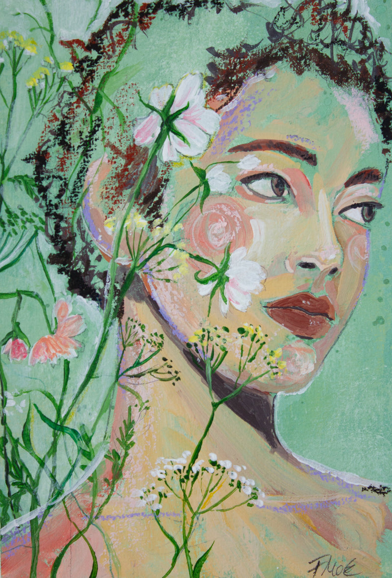 wallflowers are wildflowers II - Kunstdruck