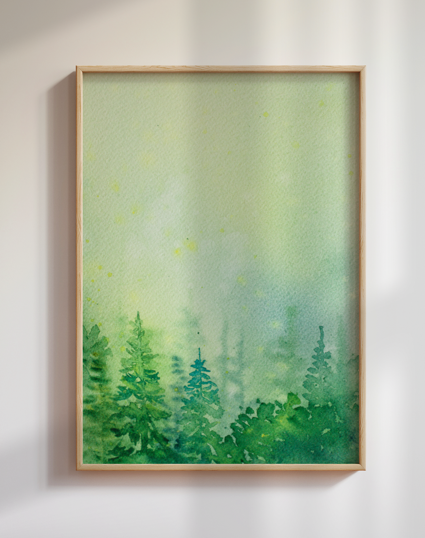 light forest - Originalbild