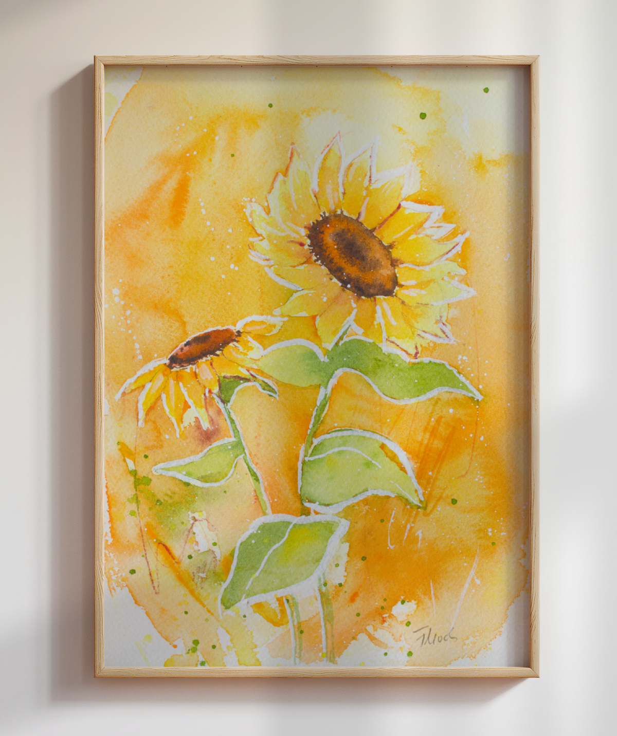 Sunflower II - Originalbild