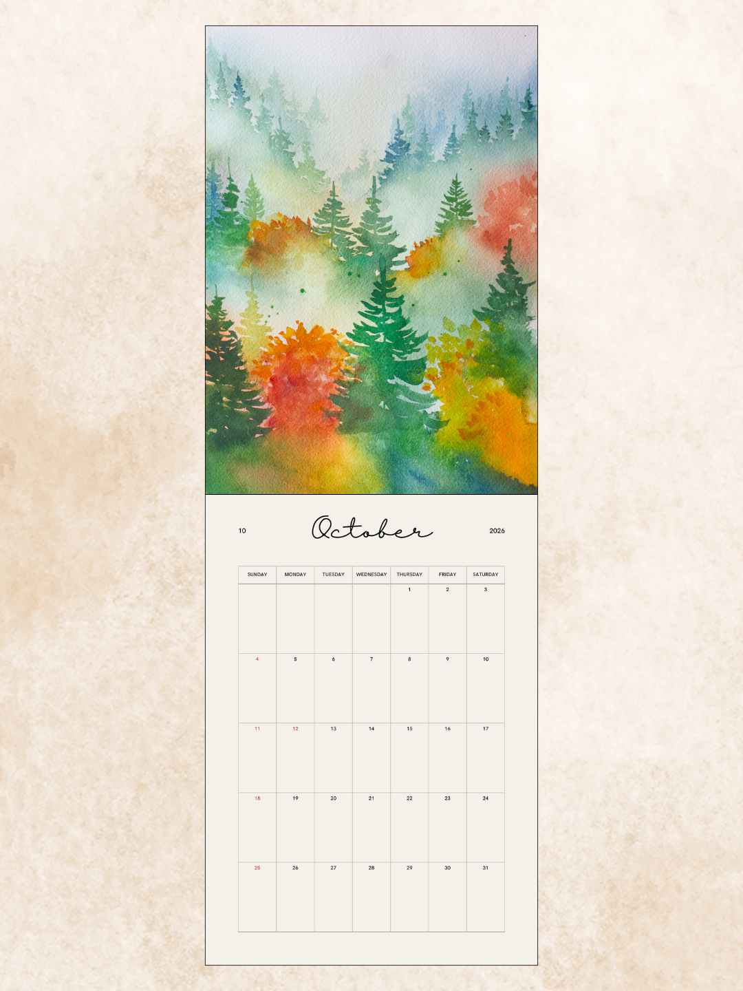 Wandkalender 2026 - women & nature