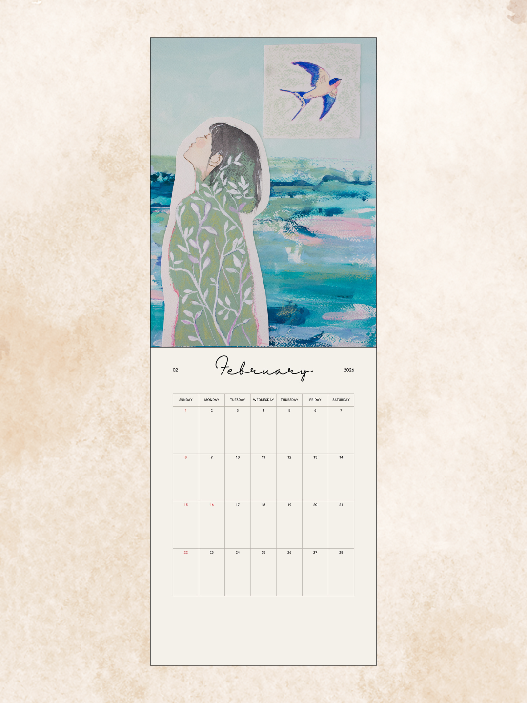 Wandkalender 2026 - women & nature