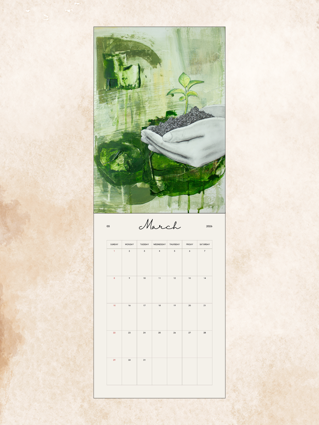 Wandkalender 2026 - women & nature