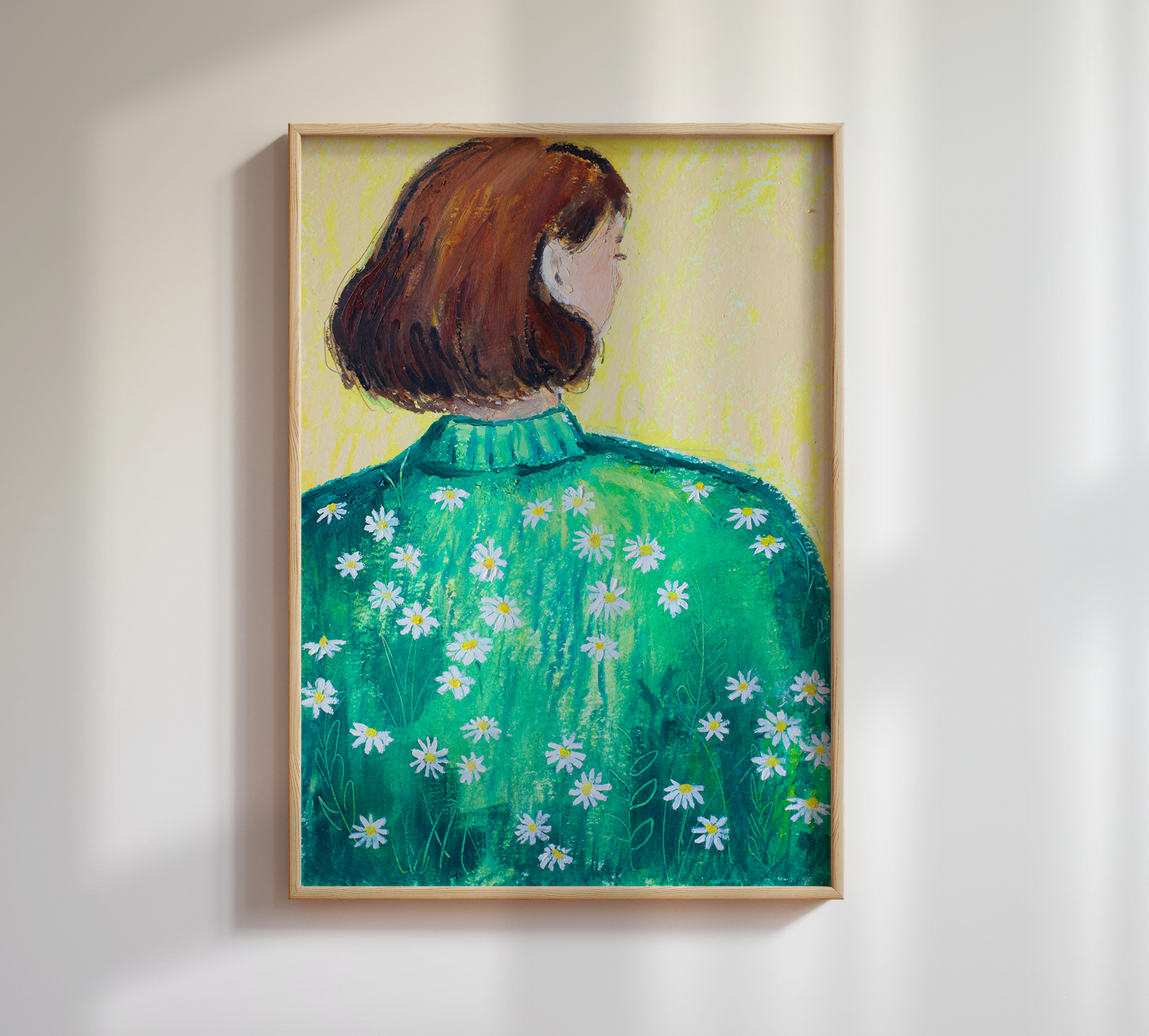 Blumenmädchen - Originalbild