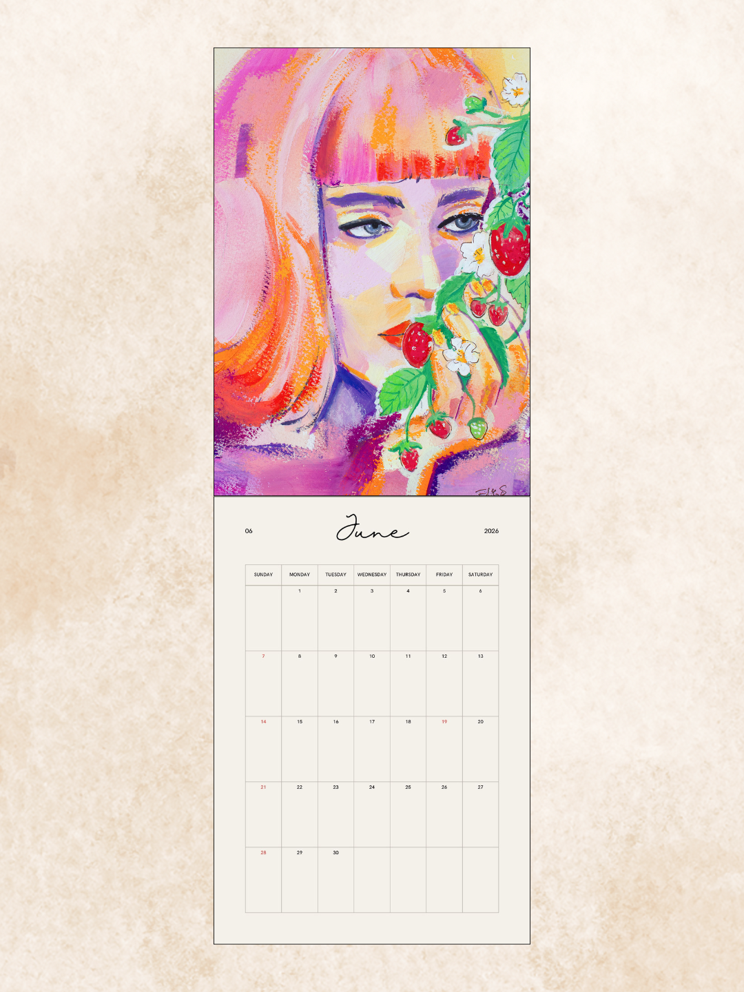 Wandkalender 2026 - women & nature