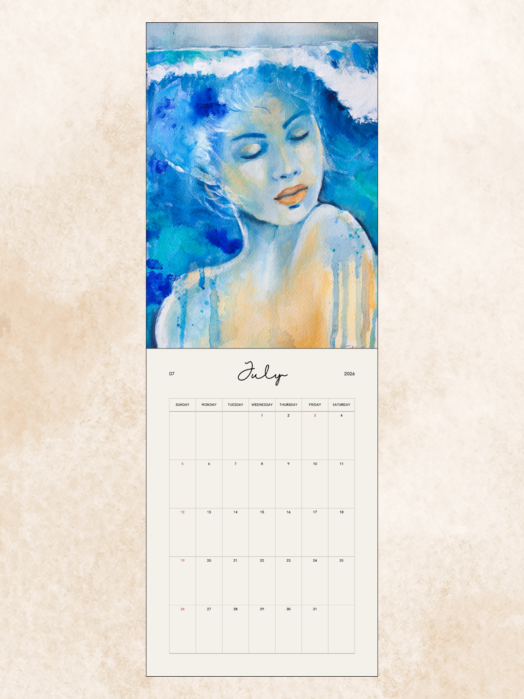 Wandkalender 2026 - women & nature