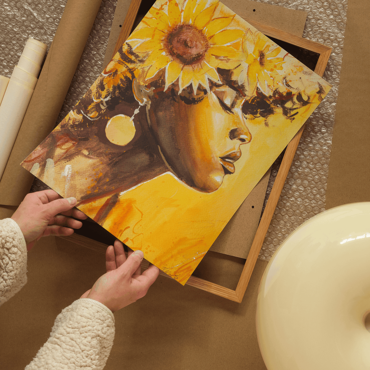 sunkissed - Kunstdruck