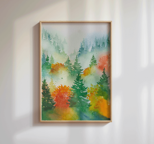 autumn forest - Originalbild