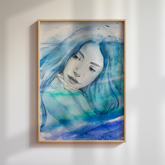 a light breeze - Kunstdruck