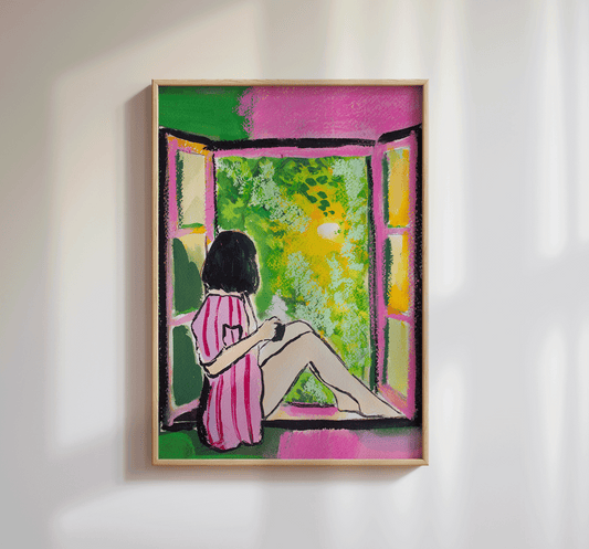 morning coffee - Kunstdruck