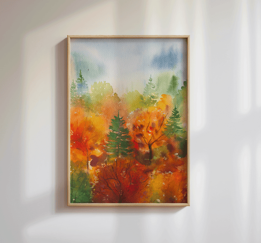 colorful forest - Originalbild