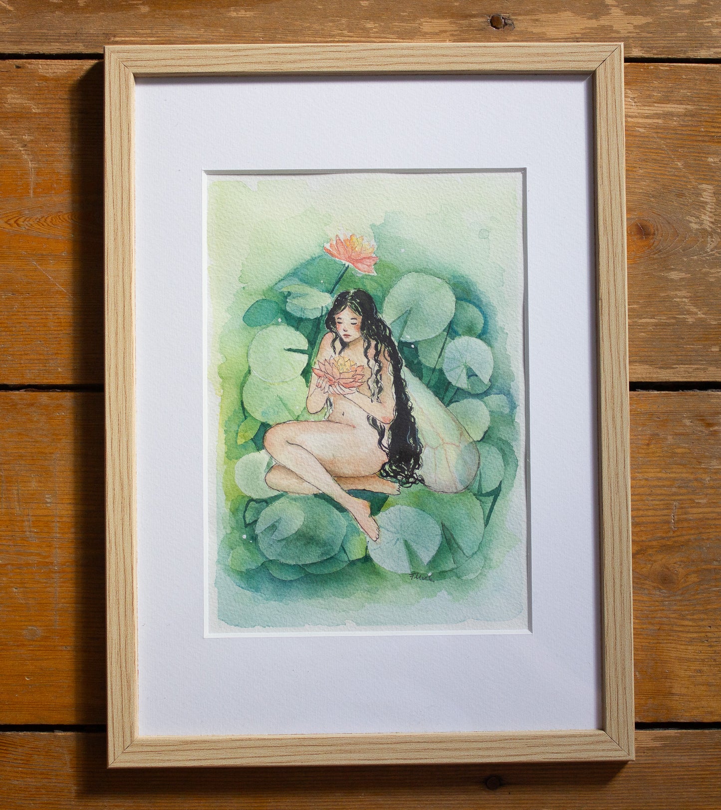 fairy - original watercolor