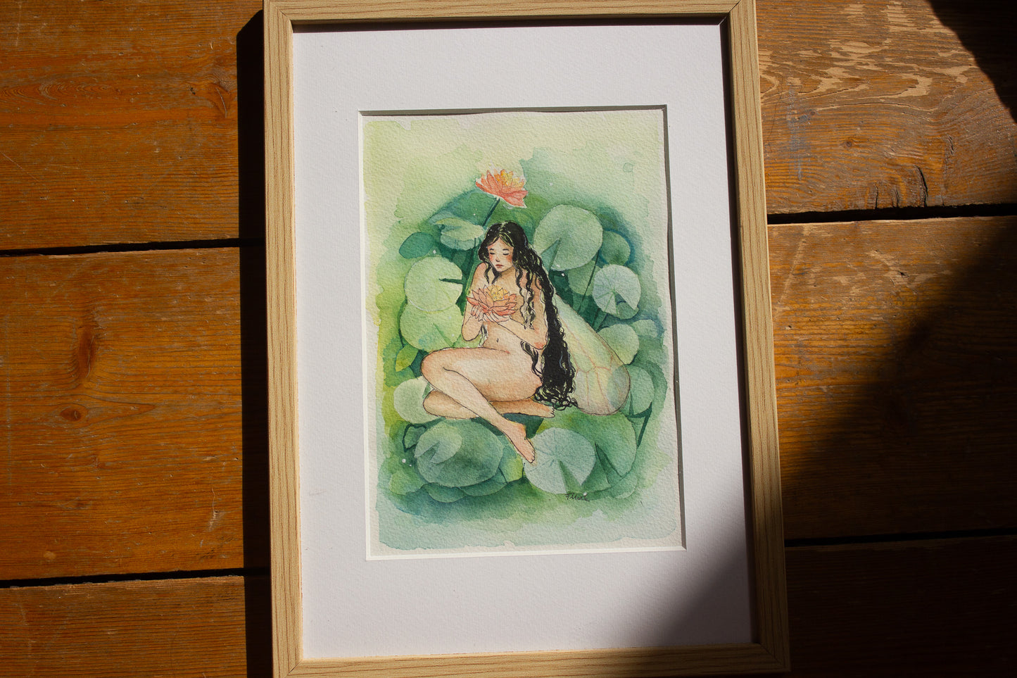 Fairy - original Aquarell