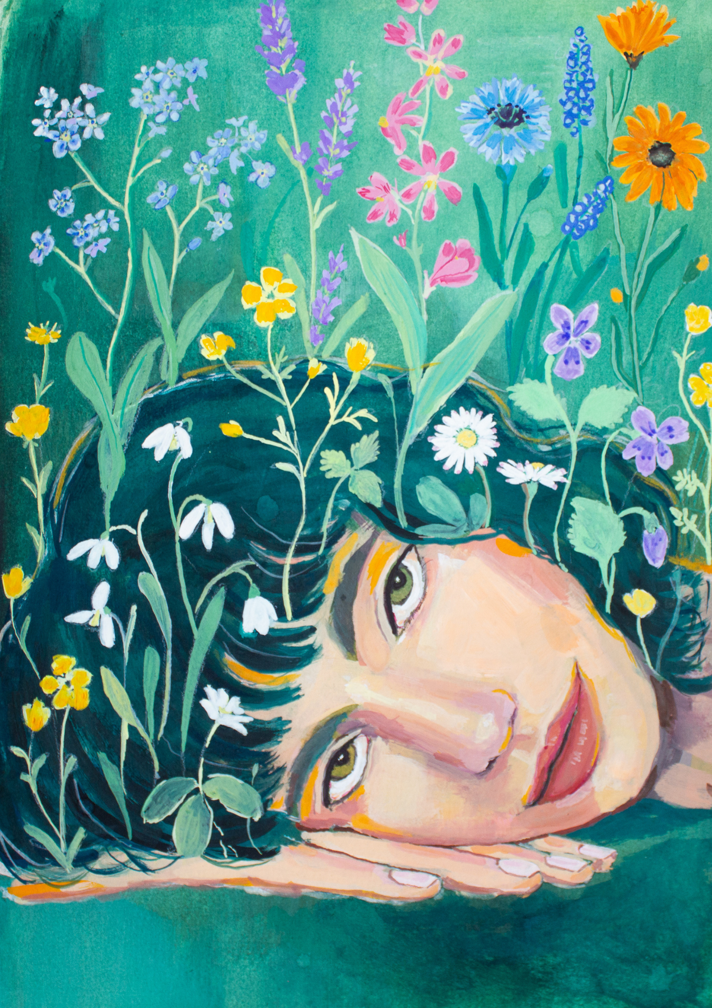 Glücksbringerin - Originalbild