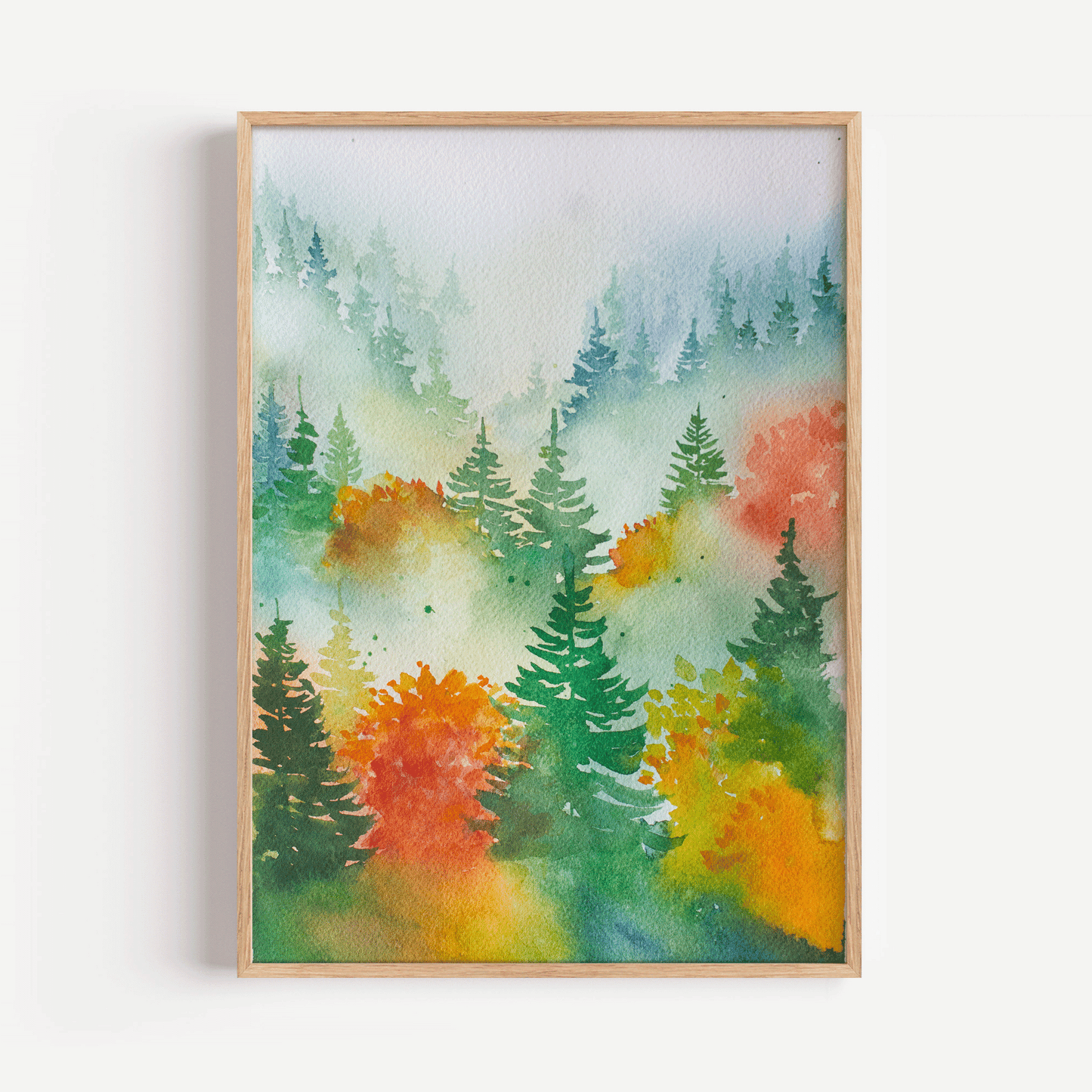 autumn forest - Originalbild