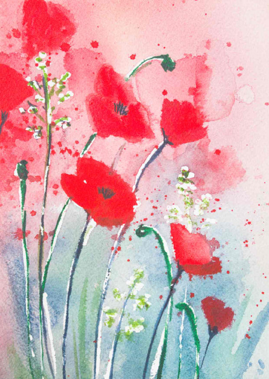 Mohnblumen II - Originalbild