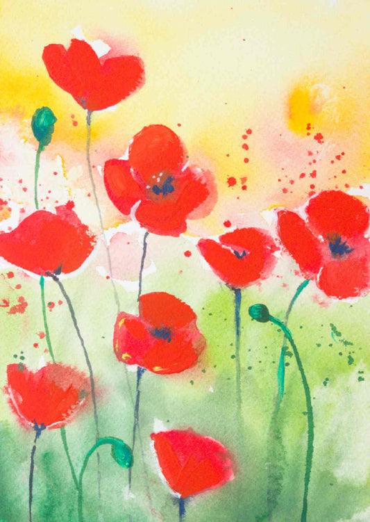 Mohnblumen - Originalbild