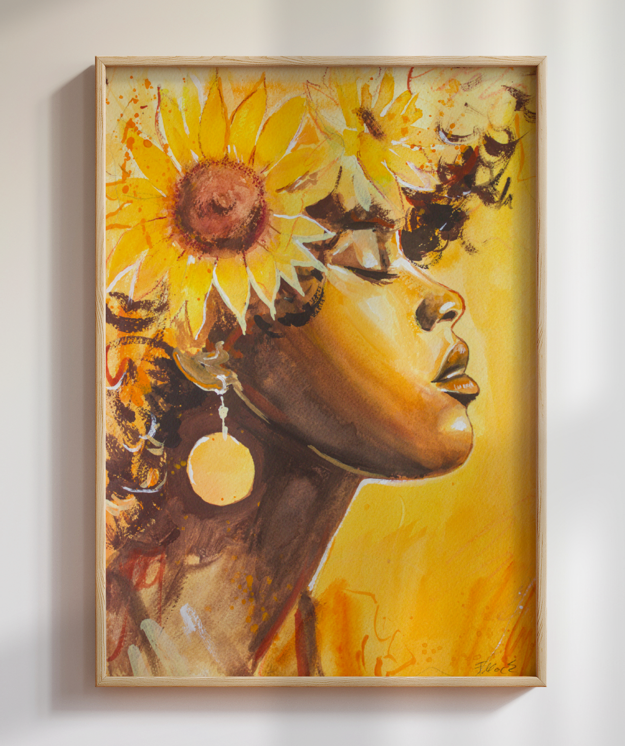sunkissed - Kunstdruck