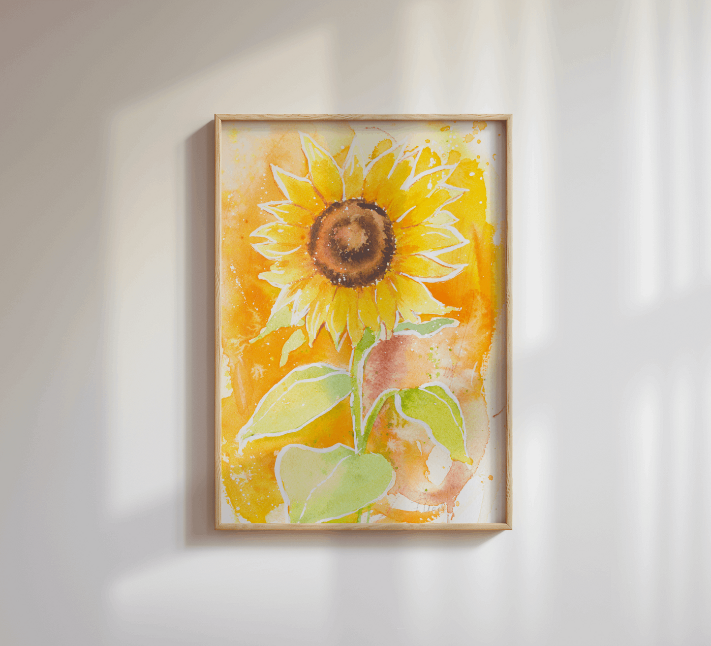 sunflower I - Kunstdruck