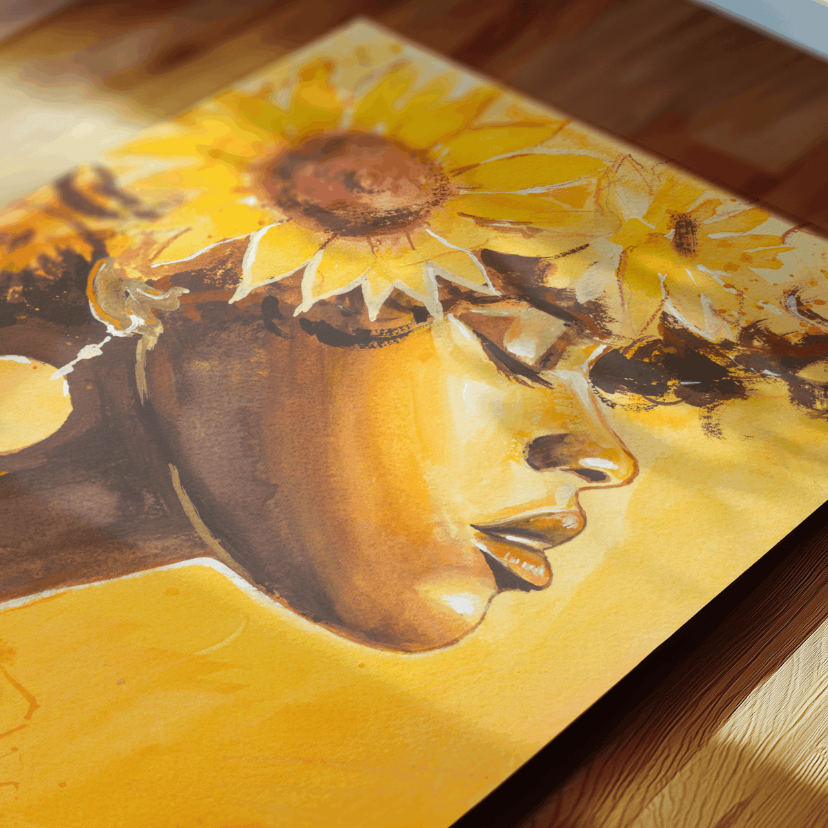 sunkissed - Kunstdruck