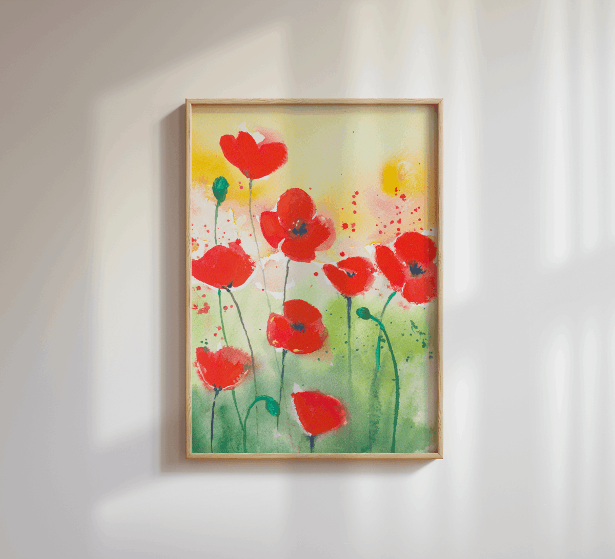 Mohnblumen - Originalbild