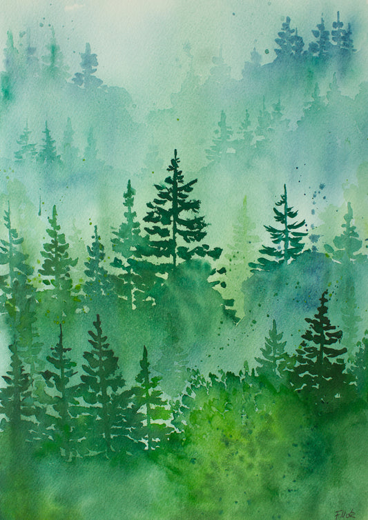"green forest" - Originalbild