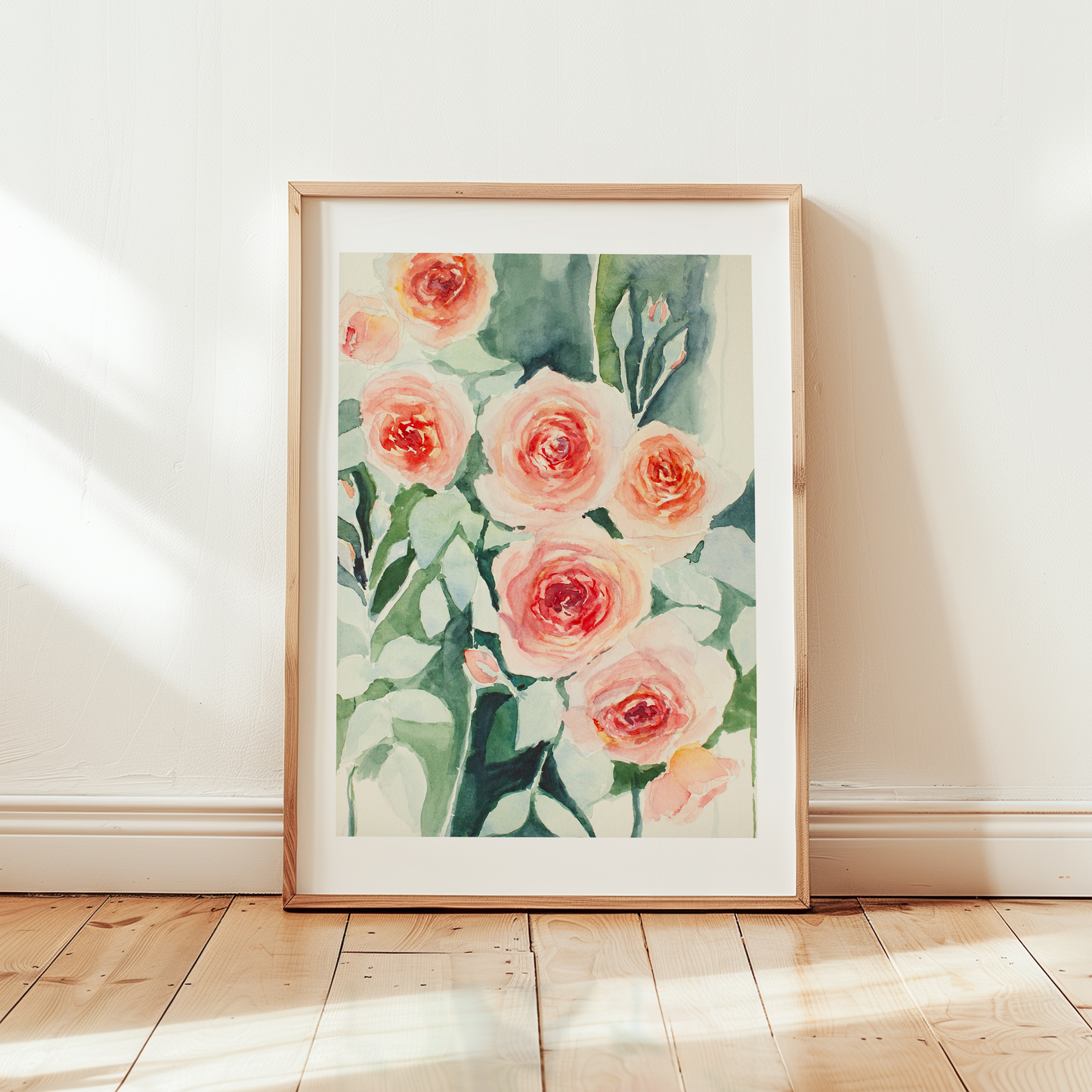 art print - rose garden