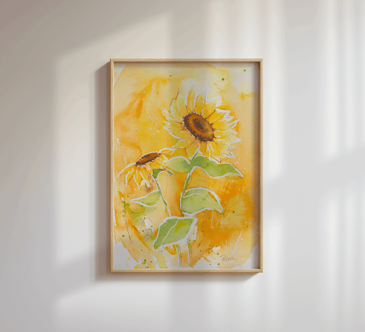Sunflower I - Originalbild
