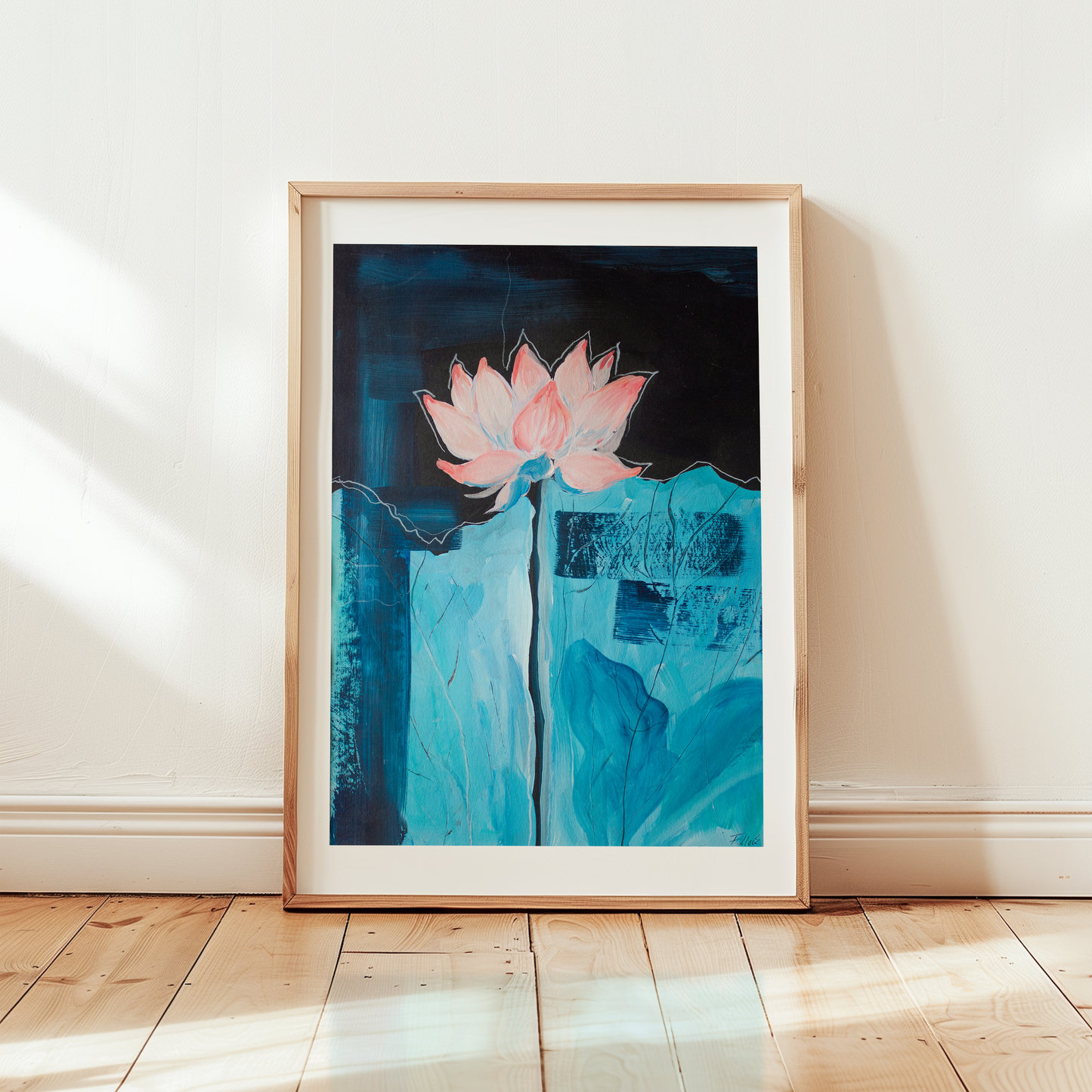 Kunstdruck - waterlily