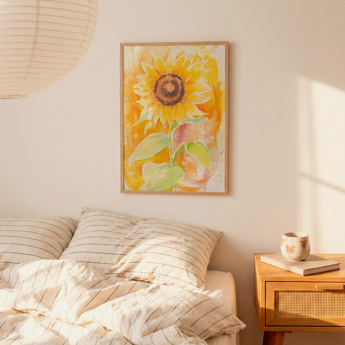 sunflower I - Kunstdruck